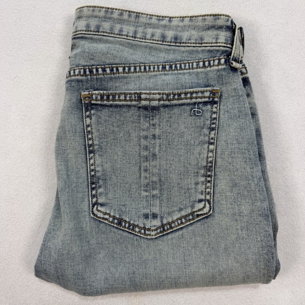 Rag & Bone Cate Mid-Rise Skinny Jeans Blue WDD22S2650C7ST Womens 28 Size 32x31
